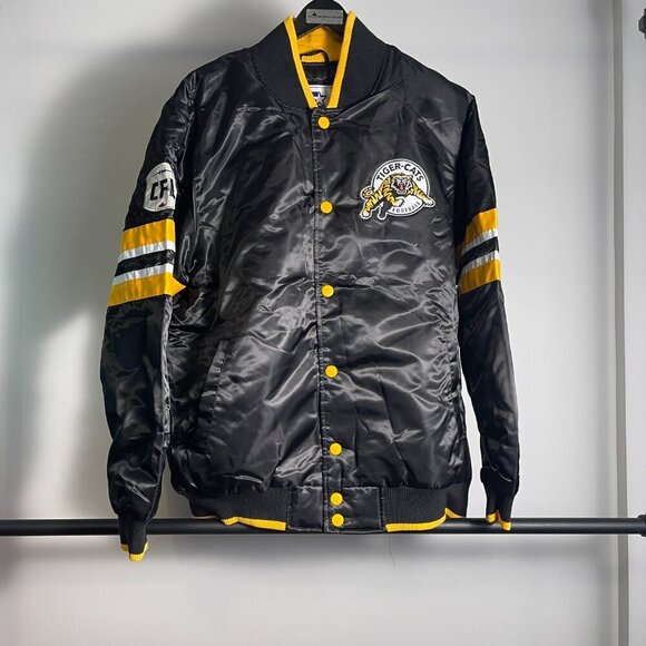 Starter Hamilton Tiger Cats satin jacket size L - Picture 1 of 2